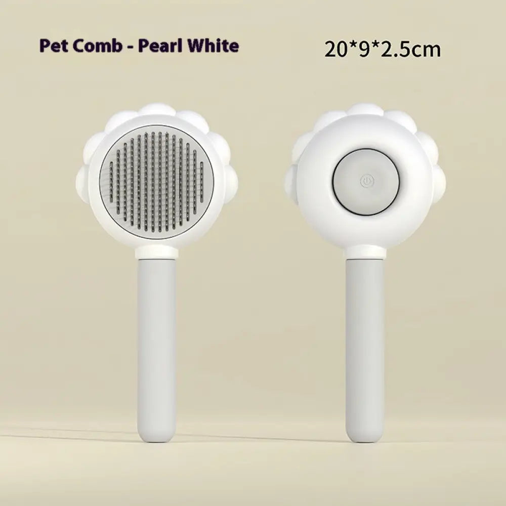2 In 1 Self Cleaning Dog Brush Comb With Spray Pets Grooming Hair Remover Combs Brush Floating Hair Pet Grooming Brush