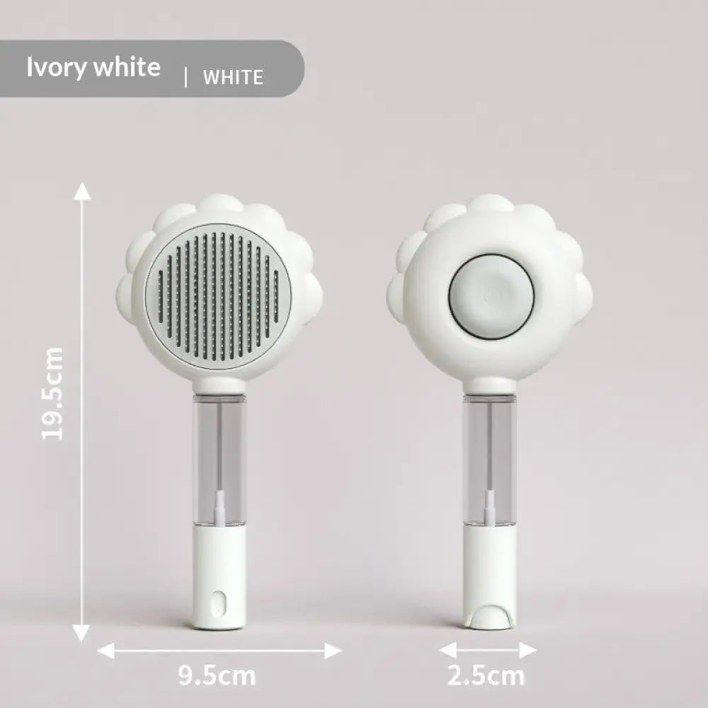2 In 1 Self Cleaning Dog Brush Comb With Spray Pets Grooming Hair Remover Combs Brush Floating Hair Pet Grooming Brush