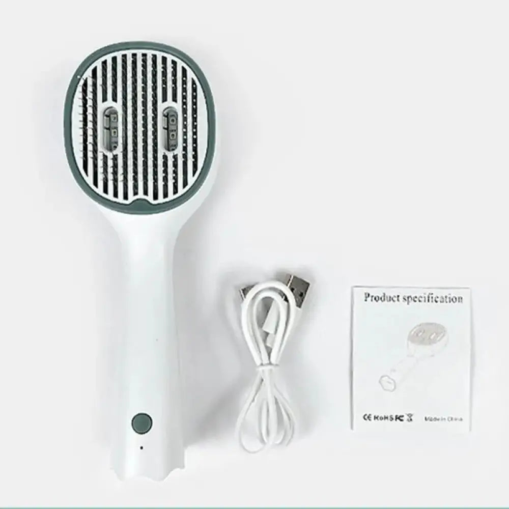 Cat Comb Dog Hair Remover Brush UVC Sterilization Pet Grooming Slicker Needle Comb Removes Tangled Self Cleaning Pet