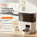 Cat Smart Water Fountain And Automatic Feeder - Bluetooth Ver 5L Food 3L Water - Cat Water Fountain