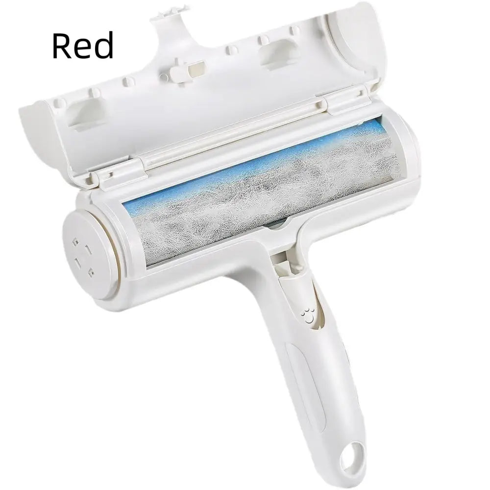 Clothes Quilt Sofa Hair Brush Pet Paint Roller Type Hair Remover - Red / Ordinary Style - Pet Hair Remover Roller