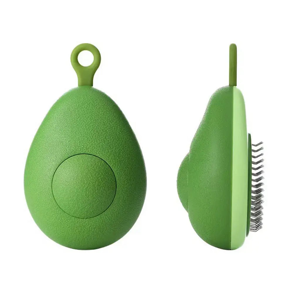 Creative Cat Grooming Comb Portable Massage Brush One-Button Remove Floating Hair Scraper Cats Dogs Pet Self Cleaning