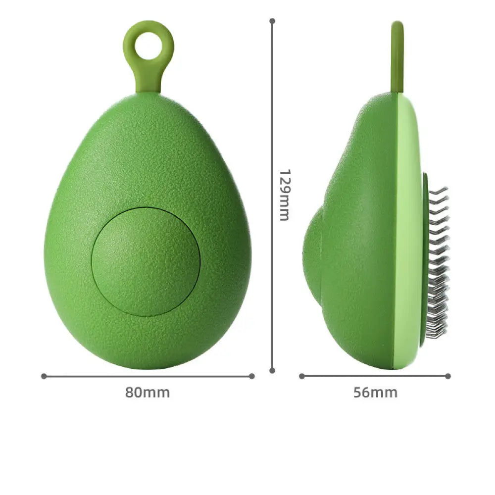 Creative Cat Grooming Comb Portable Massage Brush One-Button Remove Floating Hair Scraper Cats Dogs Pet Self Cleaning