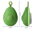 Creative Cat Grooming Comb Portable Massage Brush One-Button Remove Floating Hair Scraper Cats Dogs Pet Self Cleaning