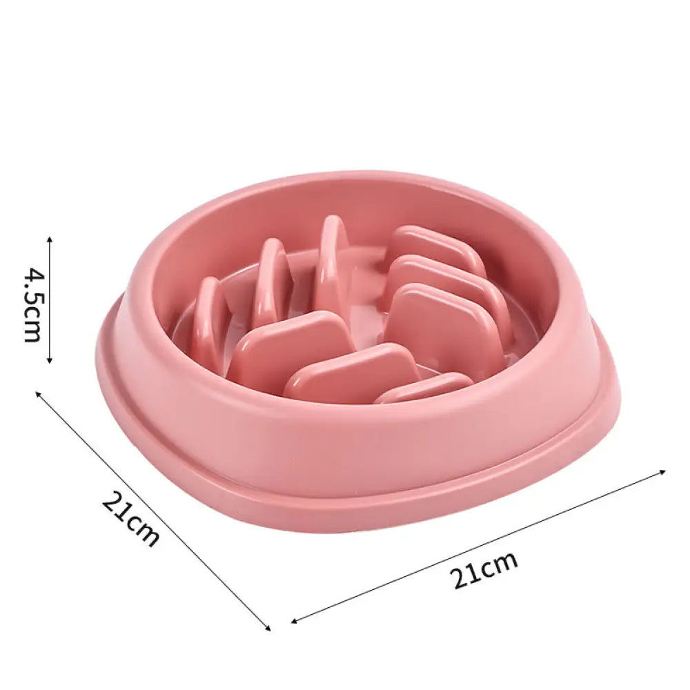 Dog Bowl Cat Slow Feeder Bowl Anti-choking Slow Feeder For Dogs Large Capacity Food Dish - Slow Feeder Bowl