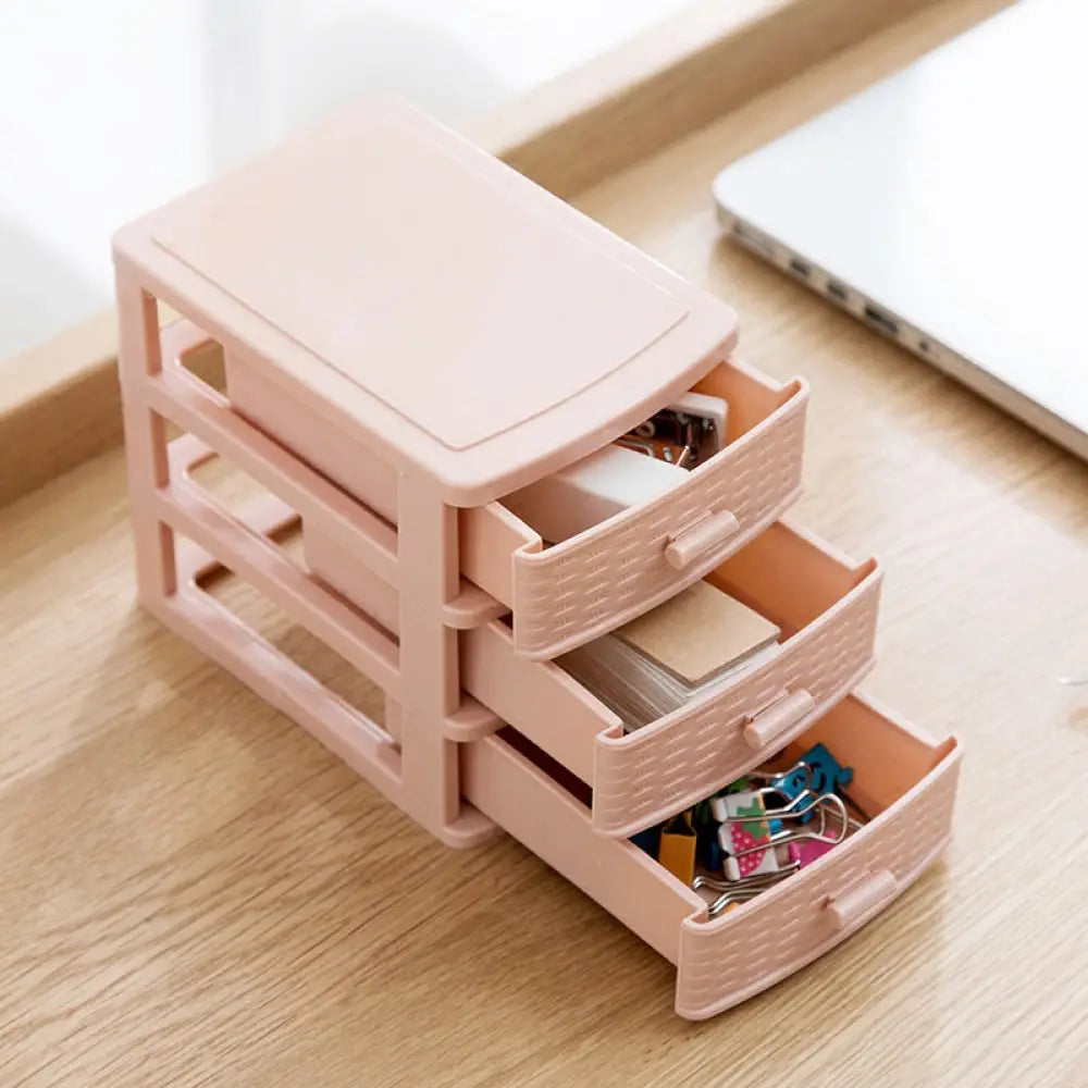 Drawer Mini Desktop Storage Box Multi-layer Cosmetic Organizer - Drawer Organiser Set