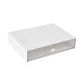 Drawer Type Cosmetic Storage Office Desk Stationery Organizer Box - White / 1Drawer - Drawer Organiser Set