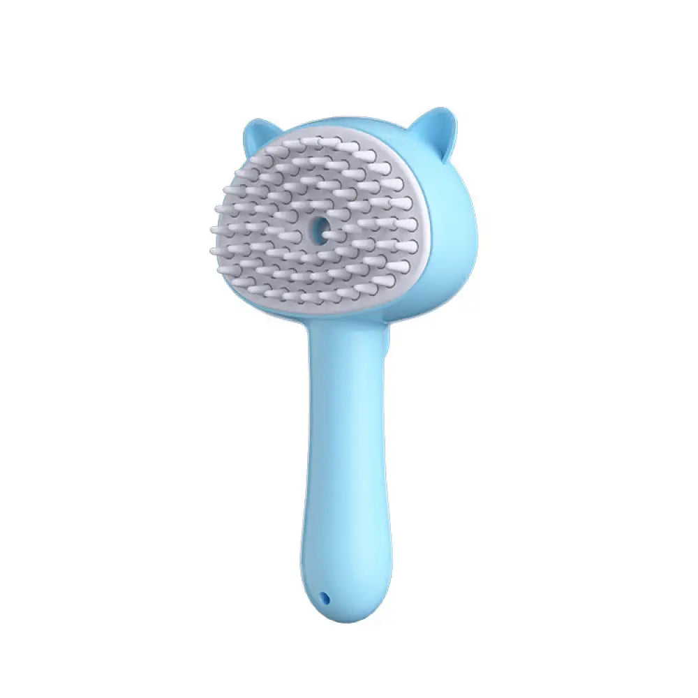Hair Cleaning Brush With Mist Multifunctional Cat Grooming Brush Rechargeable Self Cleaning Slicker Brush For Pets Dogs