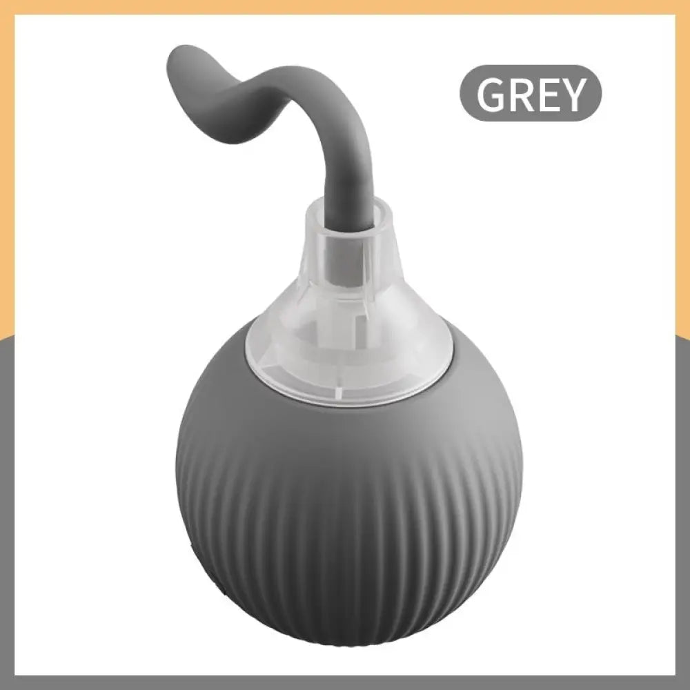 Interactive Cat Toy Ball Super Drive Cat Rolling Ball - Magic Tail Gray - Interactive Cat Toy