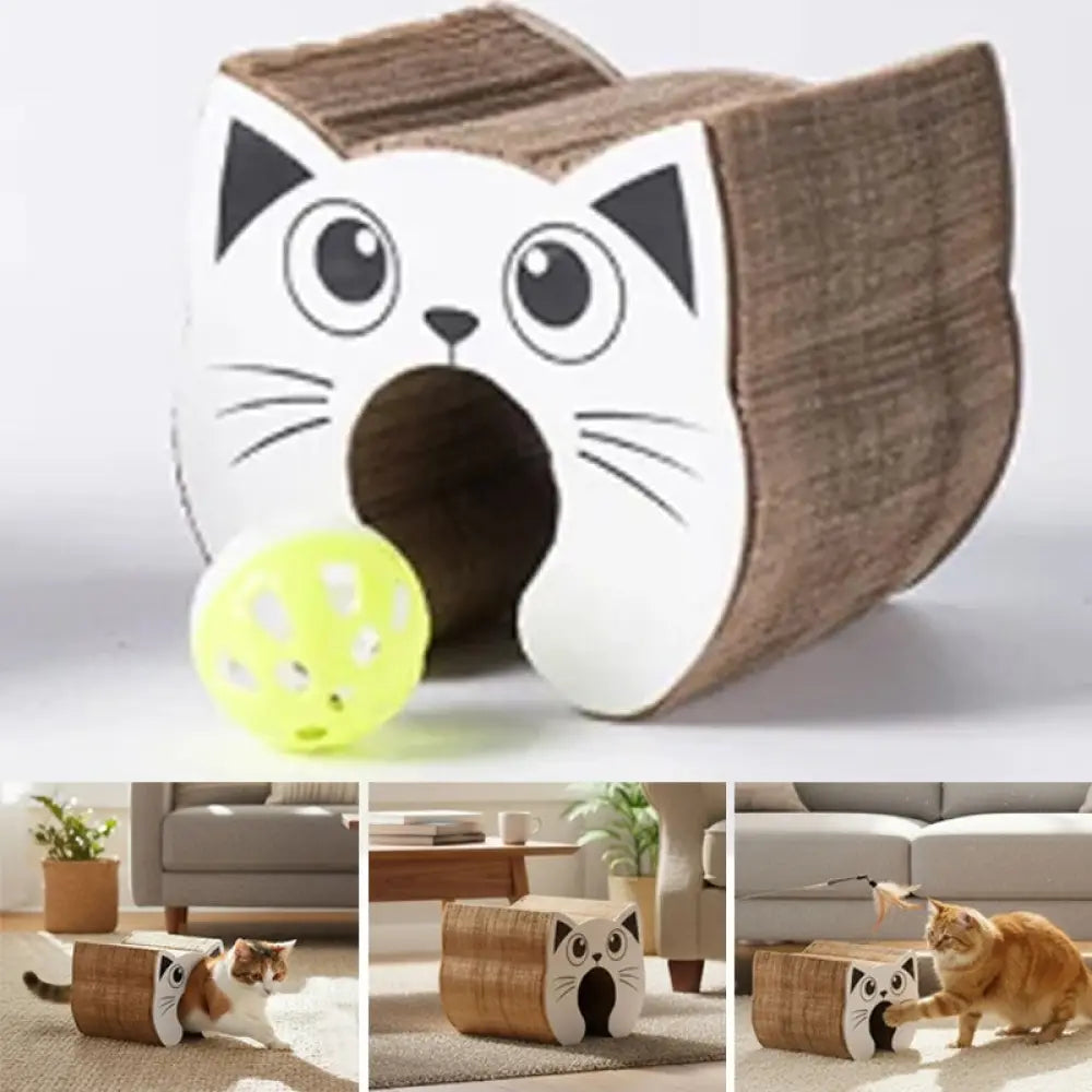 Kitty Curls Cat Toy Magic Organ Interactive Cat Scratcher Toy Interactive Cat - 1pcs - Interactive Cat Toy