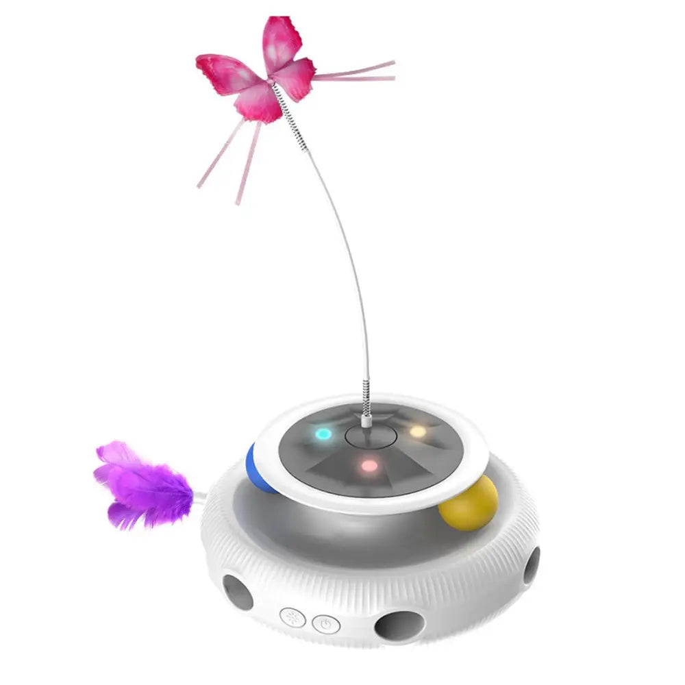 Multifunctional Electric Cat Toy Interactive Cat Toy Indoor Playing Rechargeable - Interactive Cat Toy