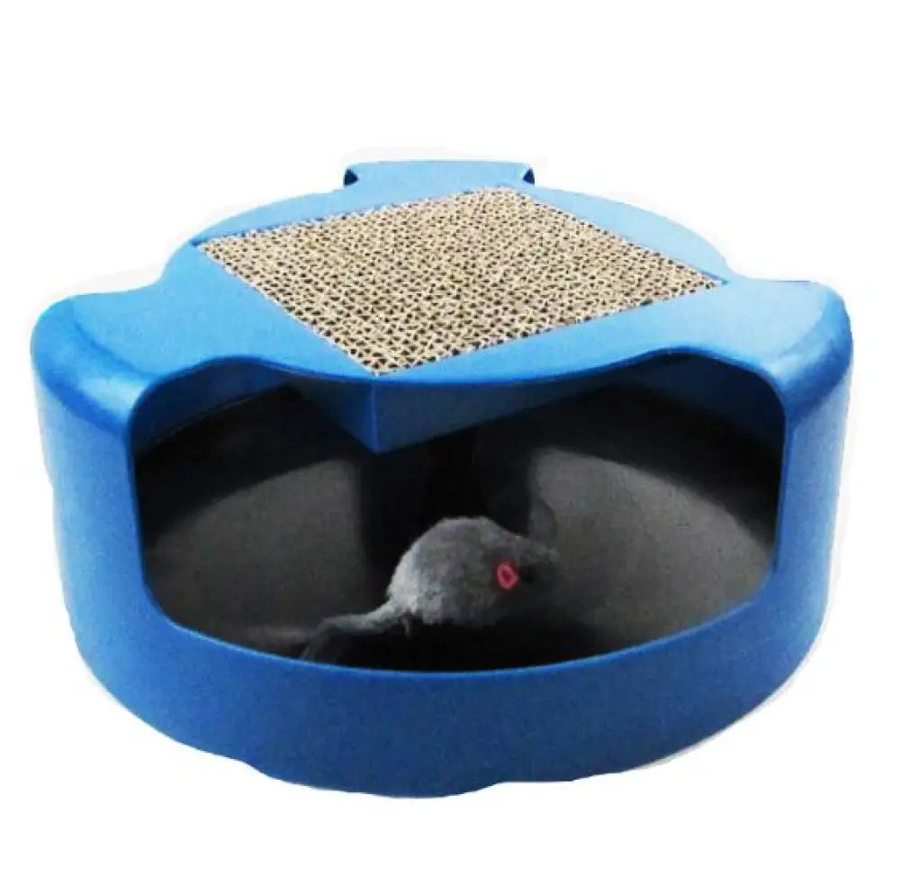 Pet Automatic Toy Funny Cat Interactive Toy - Blue - Interactive Cat Toy