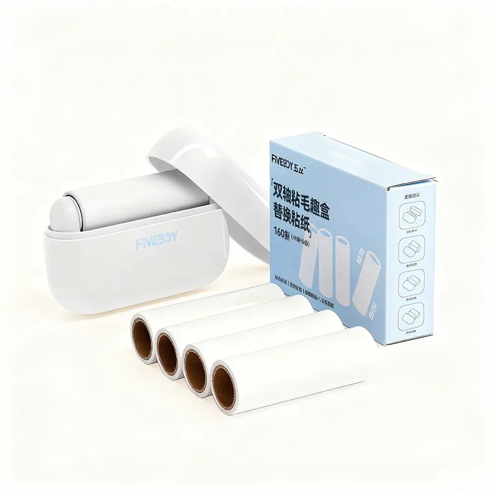 Portable Pet Hair Remover With Lid Reusable Palm-Sized Lint Roller Pocket-Sized Travel Essential For Removing Cat And