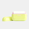 Portable Pet Hair Remover With Lid Reusable Palm-Sized Lint Roller Pocket-Sized Travel Essential For Removing Cat And
